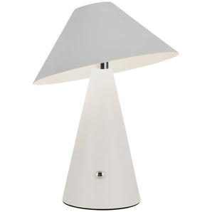 V-Tac Lampada Led Da Tavolo 3w Ricaricabile Usb C Touch Dimmerabile 3in1 In Metallo Bianco - 7948