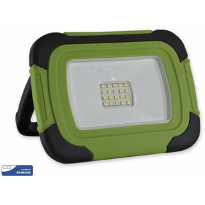 V-TAC LED-Fluter VT-10-R, 10 W, 4000 K 700 lm, Akkubetrieb, grün/schwarz 20038