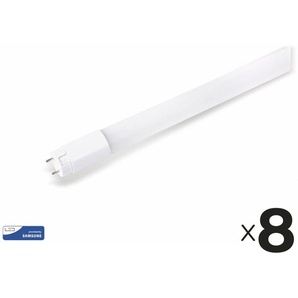 V-TAC LED-Röhre VT-151, EEK: F, 20 W, 2100 lm, G13, 4000 K, 150 cm, 8 Stück