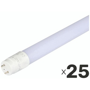 V-TAC LED-Röhre VT-1577, T8, G13, EEK: F, 20 W, 2100 lm, 4000 K, 1500 mm, 25 Stück