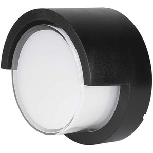 V-TAC LED-Wandleuchte VT-827, EEK: F, 12 W, 1155 lm, 4000 K, schwarz 218538