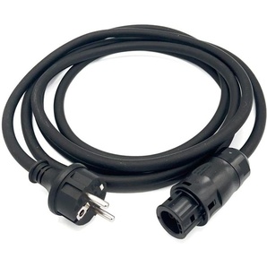 V-Tac Mikro-Wechselrichter-Anschlusskabel 5 M Mit Betteri-Stecker Und Schuko-Stecker Für Photovoltaikanlage Sku 11739