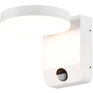V-Tac Vt-11020 Led-Wandleuchte Mit Pir-Sensor Strahler 17w 150lm/w Fassadenbeleuchtung Weiße Farbe 4000k Modernes Design Ip65 Sku 2955