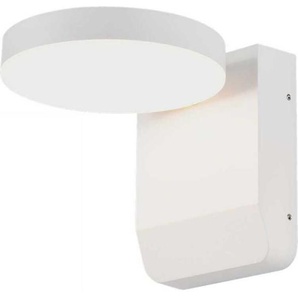 V-Tac Vt-11020 Led-Wandleuchte, Rund, Strahler, 17 W, 150 Lm/w, Fassadenbeleuchtung, Farbe Weiß, 3000 K, Modernes Design, Ip65, Artikelnummer 2950