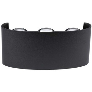 V-Tac Vt-846 Led-Wandleuchte 5w Lampe Double Light Beam Schwarzer Körper 4000k Ip54 - 218616