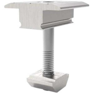 V-Tac -Zentralklemme Für Aluminium-Solarpanel-Montage Für Photovoltaikanlage, Set 8 Stück – Artikelnummer 11389