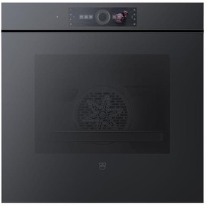 V-ZUG Excellence Line 2107300007 Combair V6000 60P AutoDoor Pyrolyse Backofen Spiegelglas Schwarz - 10 Jahre Hersteller-Garantie