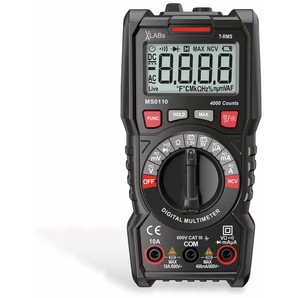 VA LABS MS0110: TrueRMS Digital-Multimeter, 4.000 Counts