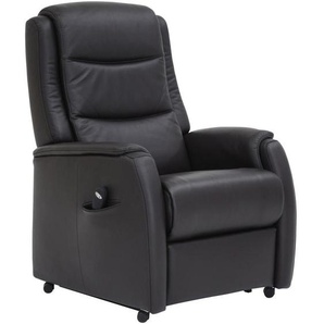 Valdera Fernsehsessel , Dunkelbraun , Leder , Echtleder , 72x109x82 cm , Made in EU , Lederauswahl, Stoffauswahl, Relaxfunktion, Netzbetrieb, Aufstehhilfe , Wohnzimmer, Sessel, Fernsehsessel