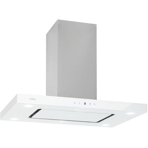 Valeria Inselhaube 90cm 650m³/h Touch eec a led Glas Edelstahl - Klarstein