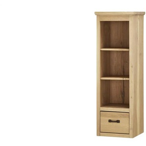 VAN HECK Hochschrank - holzfarben - Materialmix - 43 cm - 128,7 cm - cm 36,5 | Möbel Kraft