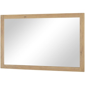VAN HECK Spiegel mit Rahmen  Country - holzfarben - Holz, Glas , Glas , Massivholz - 128 cm - 80 cm - 3 cm | Möbel Kraft
