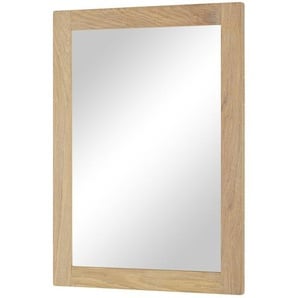 VAN HECK Spiegel mit Rahmen  Country - holzfarben - Holz, Glas - 58 cm - 80 cm - 3 cm | Möbel Kraft