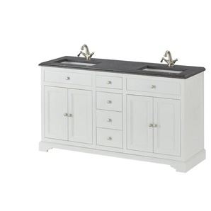 VAN HECK Waschtischkombination - weiß - Materialmix - 164 cm - 91 cm - cm 52,0 | Möbel Kraft