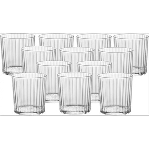 Van Well Gläserset Exclusiva, Klar, Glas, 12-teilig, 355 ml, Essen & Trinken, Gläser, Gläser-Sets