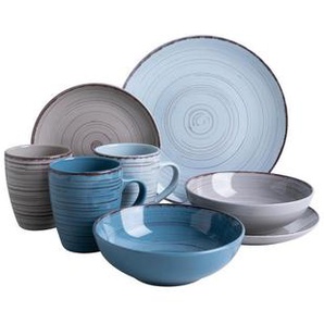 Van Well Kombiservice Pamploma, 16-teilig, 450 ml, 29.5x28.5x28 cm, Essen & Trinken, Geschirr, Geschirr-Sets, Kombiservice