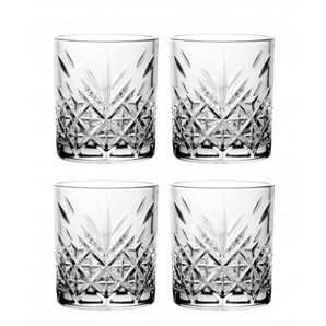 Van Well Whisky-Gläserset Timeless, Klar, Glas, 4-teilig, 205 ml, 15.4x19.8x7.7 cm, Essen & Trinken, Gläser, Gläser-Sets