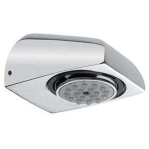 Vandalismusgeschützter Duschkopf mit Anti-Kalk-System. Idral 09033/1 schwenkbarer Anti-Kalk-Diffusor Verchromt - Messing