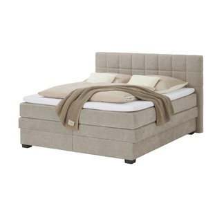 vanDoorn Boxspringbett Canto ¦ beige ¦ Maße (cm): B: 174 H: 119