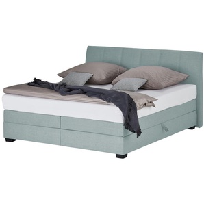 vanDoorn Boxspringbett  Chiara ¦ blau ¦ Maße (cm): B: 192 H: 107