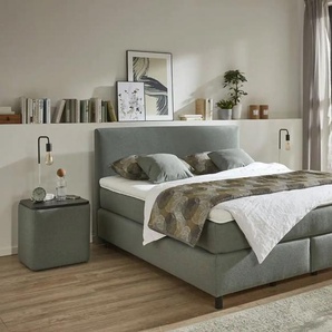 vanDoorn Boxspringbett - grün - Materialmix - 164 cm - 105 cm | Möbel Kraft
