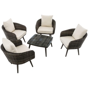 Vasaelva Garden Furniture - Modern - Grey - 70 cm x 70 cm x 35 cm