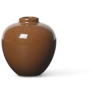 Vase Ary Small keramik beige / Ø 6,8 x H 7,5 cm - Porzellan - Ferm Living - Beige