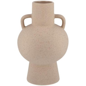 Vase - beige - Steinzeug - 24 cm - [15.5] | Möbel Kraft
