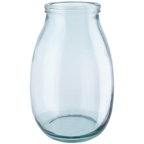 Vase - blau - Glas - 28 cm - [18.0] | Möbel Kraft
