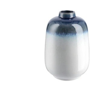 Vase - blau - Steingut - 22,5 cm - 15.5 | Möbel Kraft