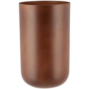 Vase - braun - Metall - 20 cm - [13.0] | Möbel Kraft