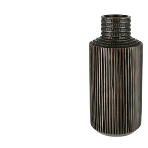 Vase | braun | Polyresin (Kunstharz) | 35,5 cm | [16.5] |