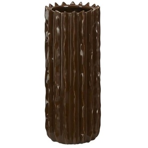 Vase - braun - Steinzeug - 31 cm - 12.5 | Möbel Kraft