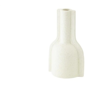 HOME STORY Vase   ¦ creme ¦ Porzellan ¦ Maße (cm): H: 15,5  Ø: 9