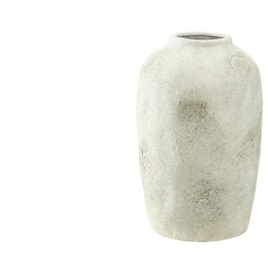 Vase - creme - Steinzeug - 32 cm - [20.5] | Möbel Kraft