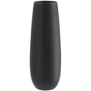 ASA SELECTION Vase  Ease New ¦ schwarz ¦ Steinzeug ¦ Maße (cm): H: 25  Ø: 6