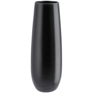 ASA SELECTION Vase  Ease New ¦ schwarz ¦ Steinzeug ¦ Maße (cm): H: 32  Ø: 8
