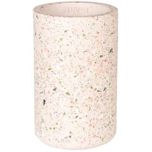 Vase Fajen aus Terrazzo in pink