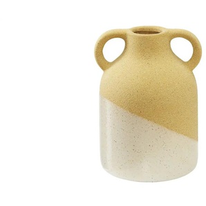 Vase | gelb | Steingut | 14,8 cm | 11.9 |