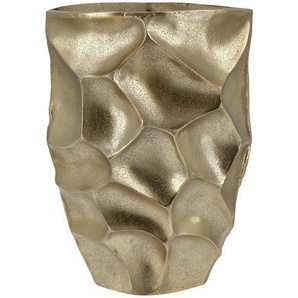 Vase - gold - Aluminium - 23 cm - 33 cm - 17 cm | Möbel Kraft