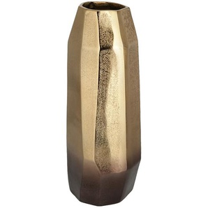 Vase - gold - Aluminium - 39 cm - [15.0] | Möbel Kraft