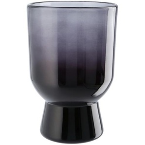 Vase - grau - Glas - 23 cm - [15.0] | Möbel Kraft
