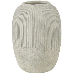 Vase | grau | Steinzeug | 24,5 cm | 17.5 |