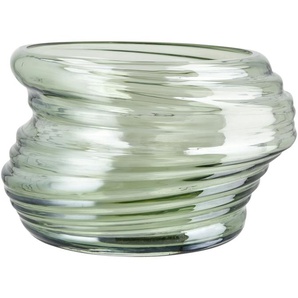Vase - grün - Glas - 12,5 cm - [20.5] | Möbel Kraft