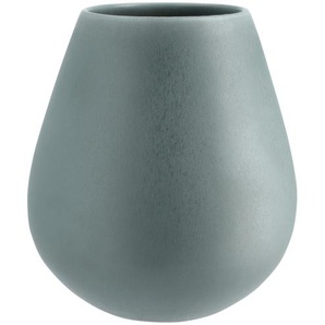 Vase - grün - Steingut - 18 cm - [9.0] | Möbel Kraft