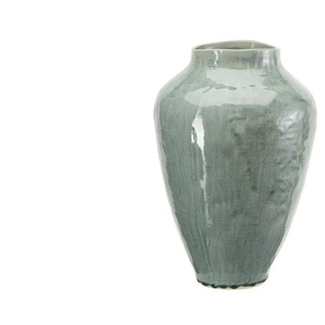 Vase - grün - Steinzeug - 41 cm - [26.8] | Möbel Kraft