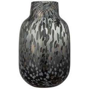 Vase Gwan glas grau / Ø 18 x H 27,5 cm - Mundgeblasenes Glas - Bloomingville - Grau
