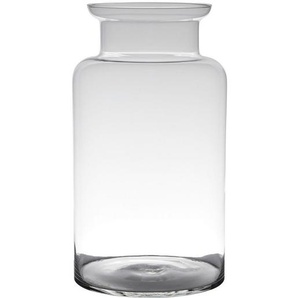 Vase, Klar, Glas, bauchig, 45 cm, zum Stellen, Dekoration, Vasen, Glasvasen