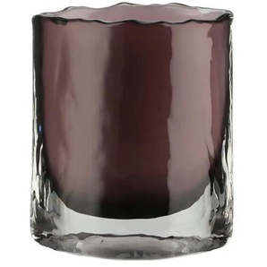 Vase - lila/violett - Glas - 12 cm - 14 cm - cm 6,0 | Möbel Kraft