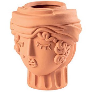 Vase Magna Graecia keramik orange braun / Woman - H 33 cm - Seletti - Braun